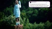 Melania Trump Statue in Slovenian Hometown Gets Trolled! US First Lady's Public Statue Called a Scarecrow by Netizens