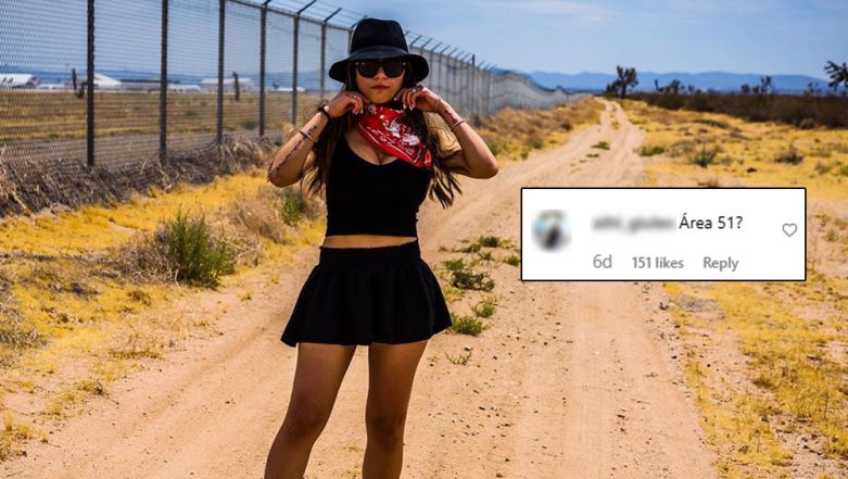 781px x 441px - Mia Khalifa Has Reached Area 51? Instagram Post of The Former Porn ...