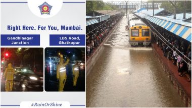 Mumbai Rains 2019: From Mall Hosting Stranded People to Mumbai Police Being The Constant Social Media Companion, Monsoon Highlights Spirit of Mumbaikars Again