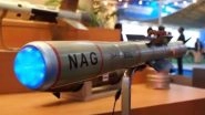 India Successfully Test Fires 3 Nag Anti-Tank Guided Missiles From Pokhran Range