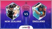 England Win Cricket World Cup 2019 | New Zealand vs England Highlights of ICC CWC19 Final Match: Hosts Win on Boundary Count