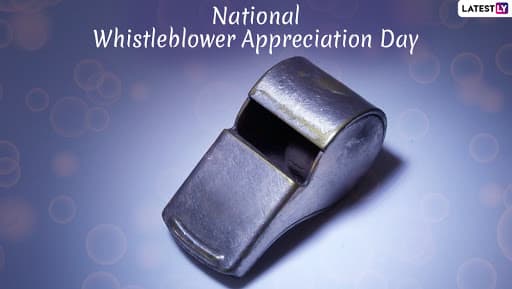 National Whistleblower Appreciation Day 2019: Remembering Silent Bravehearts Who Changed Course of History National Whistleblower Appreciation Day 2019: Remembering Silent Bravehearts Who Changed Course of History