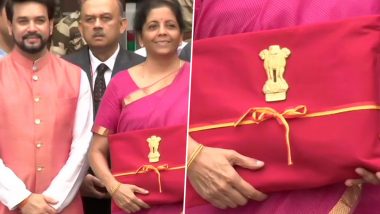 Budget 2019 Documents Kept In Red Cloth Instead of Briefcase By Nirmala Sitharaman as Part of 'Indian Tradition', CEA Says 'It Symbolises Departure From Slavery of Western Thought'