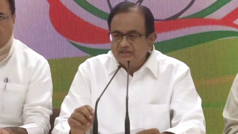 P Chidambaram Reaches Congress Headquarters, Says 'Not Accused in INX Case, But Will Follow Law With Head Held High'