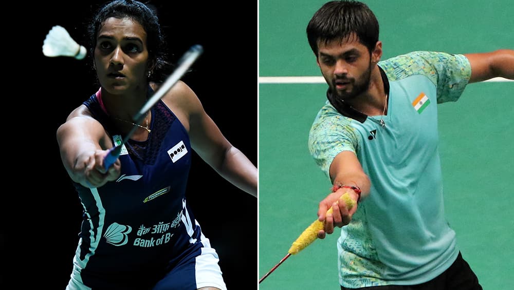 Denmark Open 2019: PV Sindhu, B Sai Praneeth Enter Second Round Denmark Open 2019: PV Sindhu, B Sai Praneeth Enter Second Round