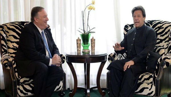 US Secretary of State Mike Pompeo Urges Imran Khan to Take Action Against Terrorist Organisations