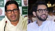 Prashant Kishor Helping Aaditya Thackeray to Expand Shiv Sena's Base Ahead of Maharashtra Assembly Elections: Report