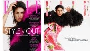 Priyanka Chopra Looks Fierce in Faux Fur and Floral on Elle UK Magazine Cover (View Pics)