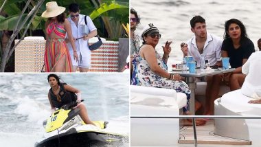 Priyanka Chopra Turns Into a Water Baby on Her Vacation To Miami With Nick Jonas and Family - View Pics