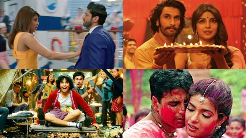 Happy Birthday Priyanka Chopra! Her Onscreen Chemistry With Shahid Kapoor, Ranveer Singh, Hrithik Roshan Makes Us Wish She Worked With Them Again!