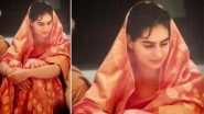 Priyanka Gandhi Joins #SareeTwitter Trend, Posts Photo in Beautiful Pink Banarasi Saree and Asks Husband Robert Vadra to Take Her Out on a Dinner Date!