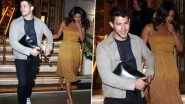 Priyanka Chopra and Nick Jonas Make a Stylish Appearance in London But Why Is Desi Girl Laughing Uncontrollably? View Pics