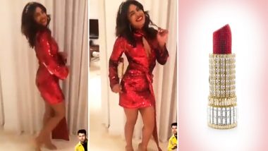 Priyanka Chopra Jonas Celebrates Birthday by Flaunting a $5495 Lipstick Clutch and People Have Mixed Reactions (Watch Video)