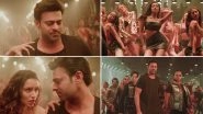 Saaho Song Psycho Saiyaan Teaser: Prabhas-Shraddha Kapoor&rsquo;s Dance Moves Will Get You Grooving! Watch Video