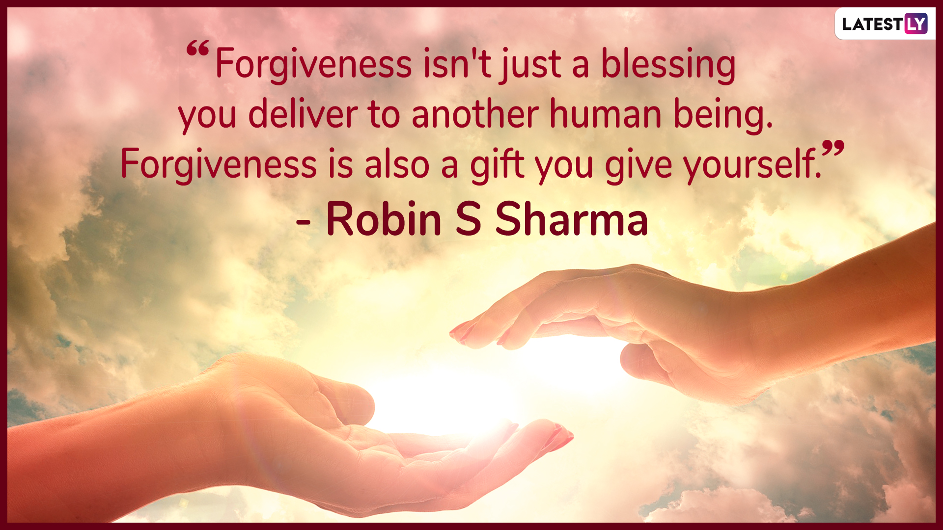 Global Forgiveness Day 2021 Quotes & HD Images: WhatsApp Messages, GIF ...