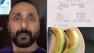 Rahul Bose's Expensive 'Two Bananas' Experience Inspires BMC and UP Police to Raise Cleanliness Awareness