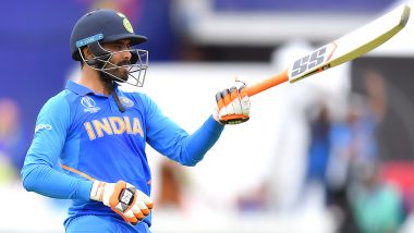 Ravindra Jadeja Scores First ODI Half-Century Since 2014 During IND vs NZ Semi-Final Encounter in CWC 2019
