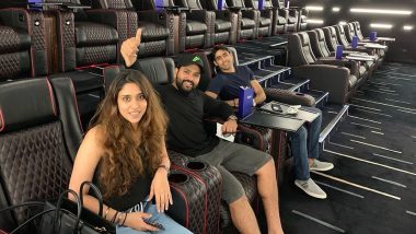 Rohit Sharma and Wife Ritika Sajdeh Watch The Lion King Movie, Indian Cricketer Posts Picture on Instagram (See Pic)