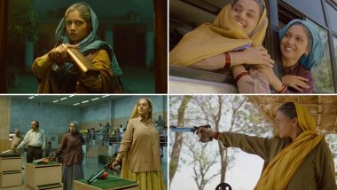 Saand Ki Aankh Teaser Video: Taapsee Pannu and Bhumi Pednekar's Badass Avatar as Sharpshooters Gets Hailed by Netizens