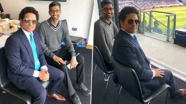 Sundar Hai? Fans Come Up With Hilarious Reactions to Sachin Tendulkar’s Cheeky Question on Picture With Google CEO Sundar Pichai