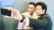 Sachin Tendulkar Wishes Sunil Gavaskar on his '50th Anniversary in International Cricket', Recalls Littler Master&rsquo;s Debut in 1971 and Famous Test Win Against West Indies