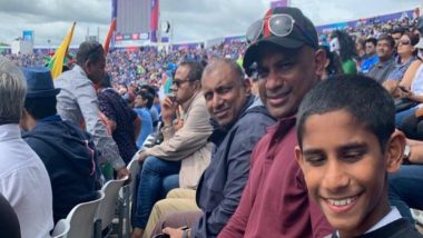 Sanath Jayasuriya, Banned by ICC, Watches CWC 2019 India vs Sri Lanka Game From Headingley Stands