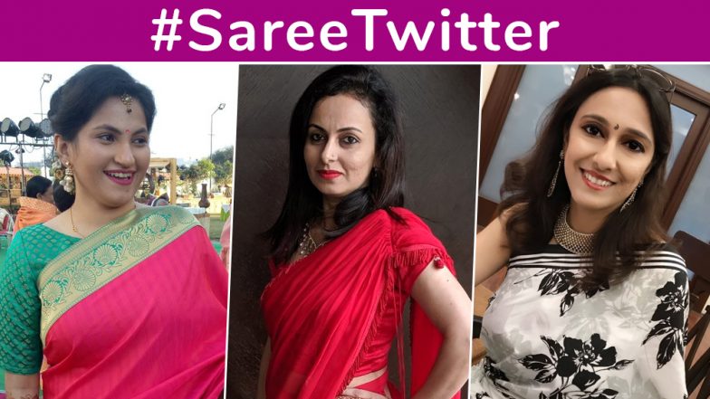 As #SareeTwitter Trends on Twitter, Women Share Pics of Themselves Draped in a Sari
