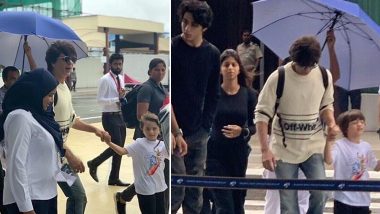 Shah Rukh Khan Takes His Kids Aryan, Suhana and AbRam to Maldives For Vacation and We Can't Wait For More Pics!