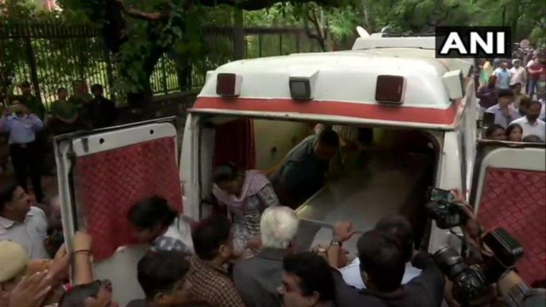 Sheila Dikshit's Last Rites to Take Place Tomorrow