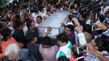 Sheila Dikshit Funeral Live Streaming: Watch Online Telecast of Former Delhi CM's Final Journey And Last Rites on News18, Times Now, DD News, ABP And Other News Channels