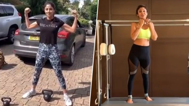 Shilpa Shetty Workout and Diet: Here’s the Fitness Secret Behind Bollywood Diva’s Hot and Sculpted Body (Watch Videos)
