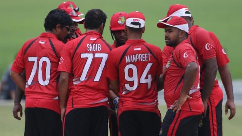 Singapore Beat Nepal to Qualify for ICC T20 World Cup Global Qualifiers