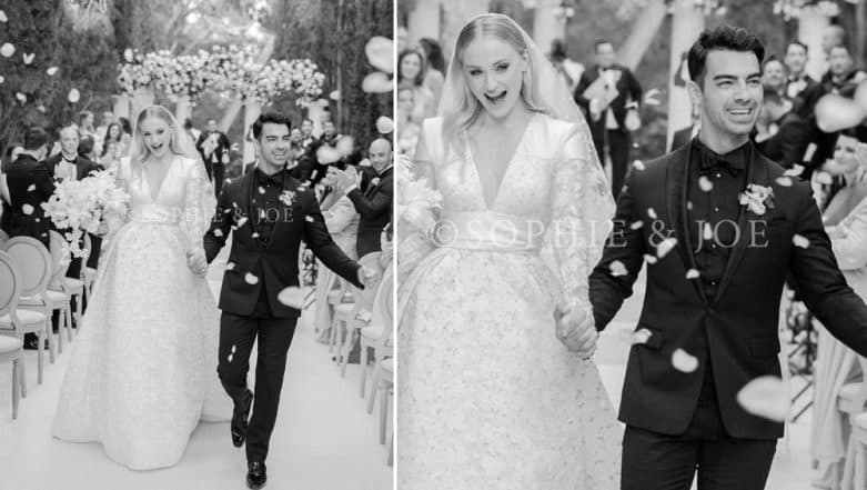 Joe Jonas and Sophie Turner share 1st photo of French wedding