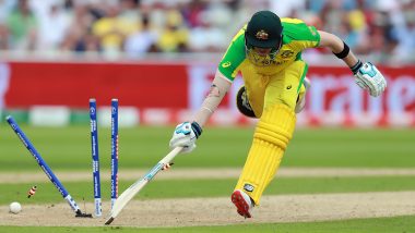 Steve Smith Misses Century! Jos Buttler's Direct Throw Ends his Knock During  AUS vs ENG CWC 2019 Semi-Final 2, Watch Video