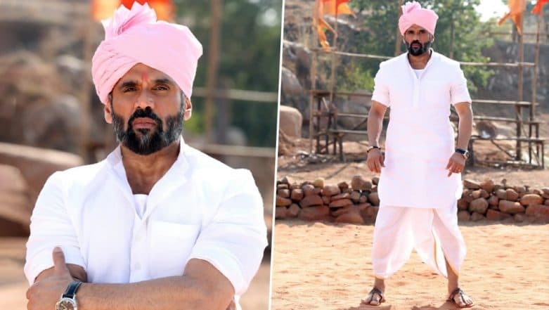 Pehlwaan: Suniel Shetty’s Fierce Look as Sarkar in His Kannada Debut Is Impressive!