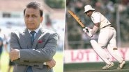 Sunil Gavaskar Turns 70! ICC, BCCI, Shikhar Dhawan And Others Wish the Indian Batting Legend Happy Birthday; See Tweets