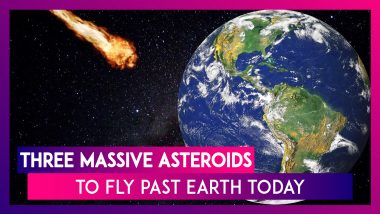 Three Massive Asteroids To Hurtle Past Earth on July 24, Know Distance and Time