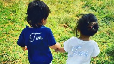 Taimur Finds his Play Buddy in Cousin Inaaya Naumi Kemmu as the Latter Joins him in London - View Pic