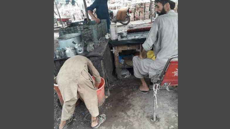 Pakistani Arrested in Nasirpur For Chaining Minor Son at Tea Shop