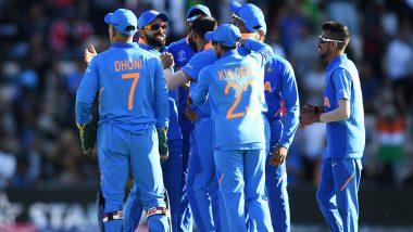 DLS Method Revised Targets for India if New Zealand Doesn't Continue Batting During IND vs NZ CWC 2019 Semi-Final Game, Check All the Scores