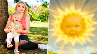 Teletubbies Sun Baby Jess Smith Is Not Holding HER Kid but the NEXT Sun Baby in Viral Pic!