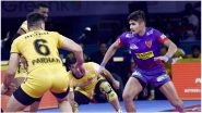 PKL 7 Match Results: Dabang Delhi Clinch Thriller, Hand Telugu Titans Hat-Trick of Losses