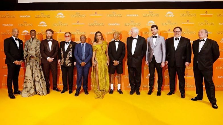 The Lion King European Premiere: Beyonce, Jon Favreau, Seth Rogen, Elton John, Pharrell Williams Brought Their Panache To The Red (Well, Golden) Carpet!