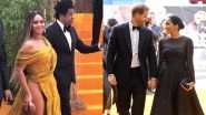 Beyonce - Jay Z And Prince Harry - Meghan Markle: The Royals Meet At The Red Carpet Of The Lion King's European Premiere!