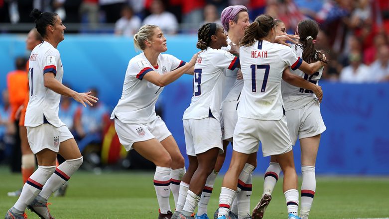 USA Beat Netherlands 2-0 to Lift FIFA Women's World Cup 2019 Trophy ...