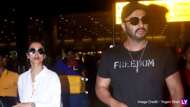 Malaika Arora and Arjun Kapoor Are Back From New York! Couple Spotted at Mumbai Airport