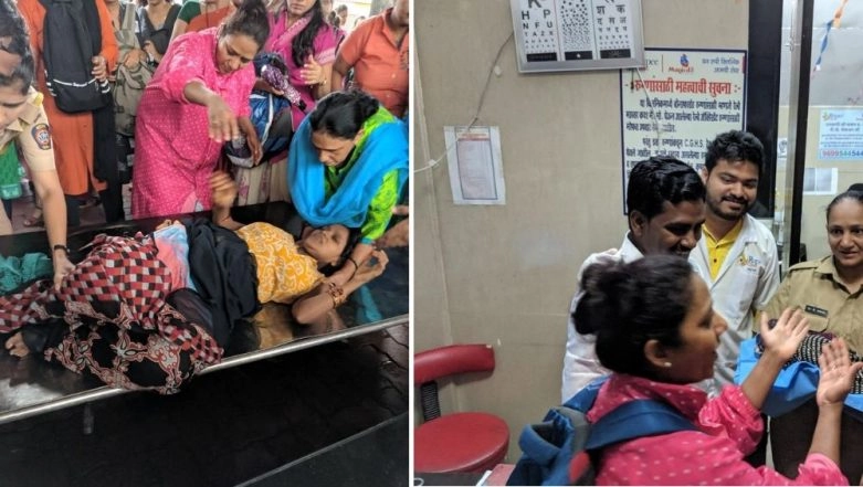 Woman Delivers at Dombivali Railway Station