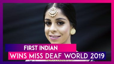 Vidisha Baliyan Is Miss Deaf World 2019, Know Everything About the First Indian to Win the Title