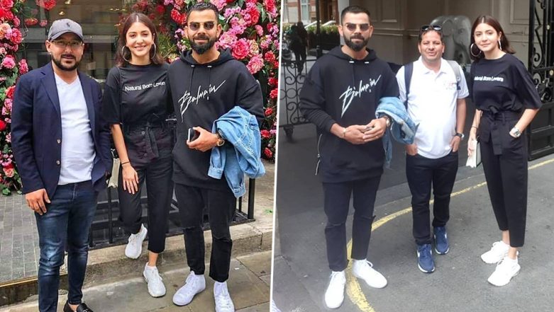 Anushka Sharma Takes A Stroll In London Clad In Denim From Head-To-Toe As  Hubby Virat Kohli Turns Her Photographer - Watch