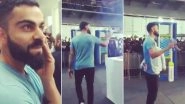 'Virat Kohli' Chants by Fans Make Indian Skipper Super Happy, Thanks Fans Ahead of India vs West Indies 2019 T20I Series (Watch Video)